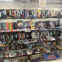 Vintage VHS Movies and Blu Rays