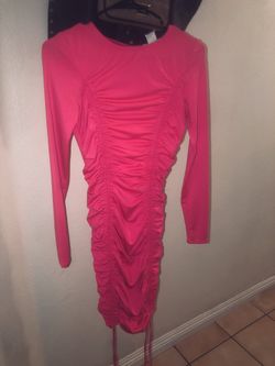 Fashion Nova pink dress