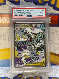 Mega Froslass EX Mega Attack Rare 265/217 PSA 9, Mega Evolution Ascended Heroes