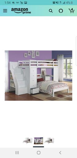 Children's Loft Bed Combo