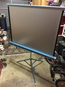 40 inch vintage projector screen (screen only