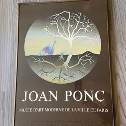 Joan Ponc Framed Art