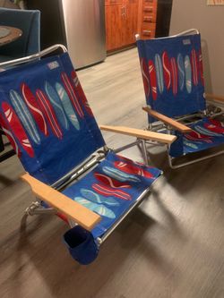 Rio Beach Folding Beach Chairs – Set of 2