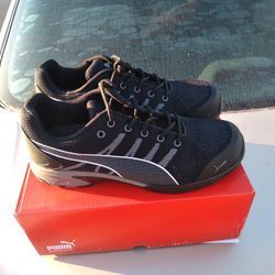 Brand New Steel Toe Puma Shoes Size 9.5