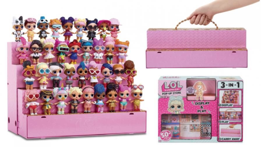 LOL Doll Pop Up Shop 3 in 1 Display Case Only