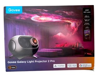 Govee Galaxy Light Projector 2 Pro – Smart RGBIC Galaxy & Star Projector – New Open Box