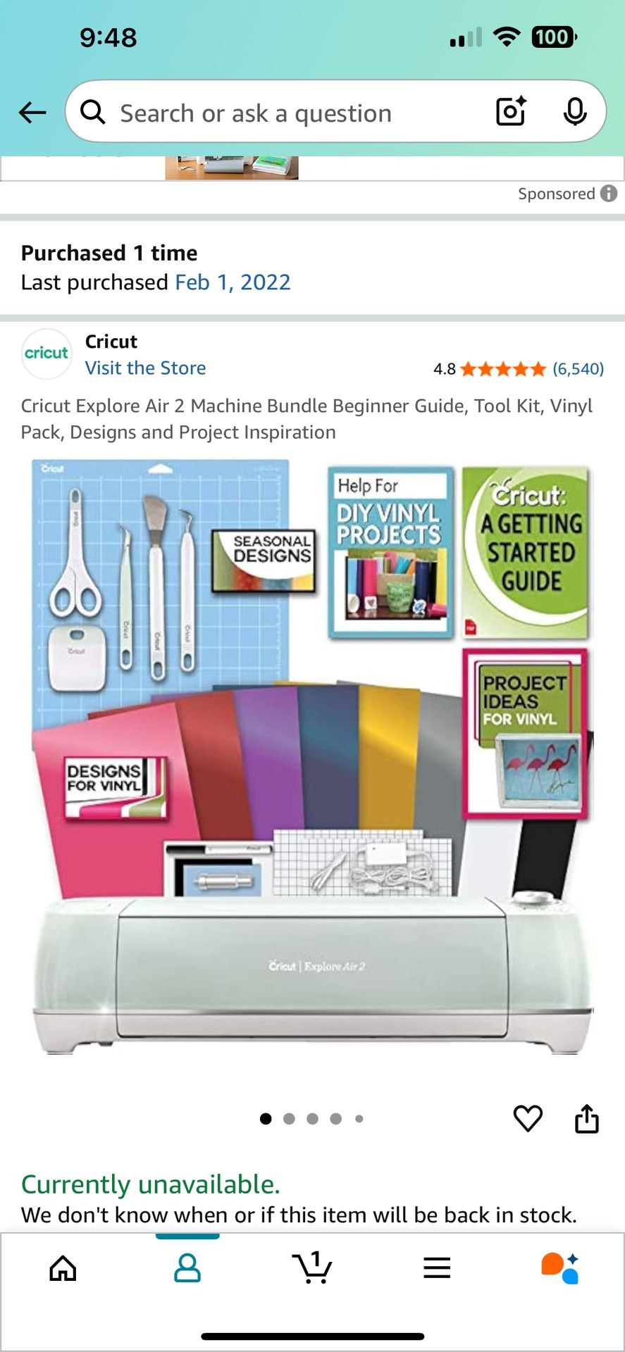 Cricut Air 2 