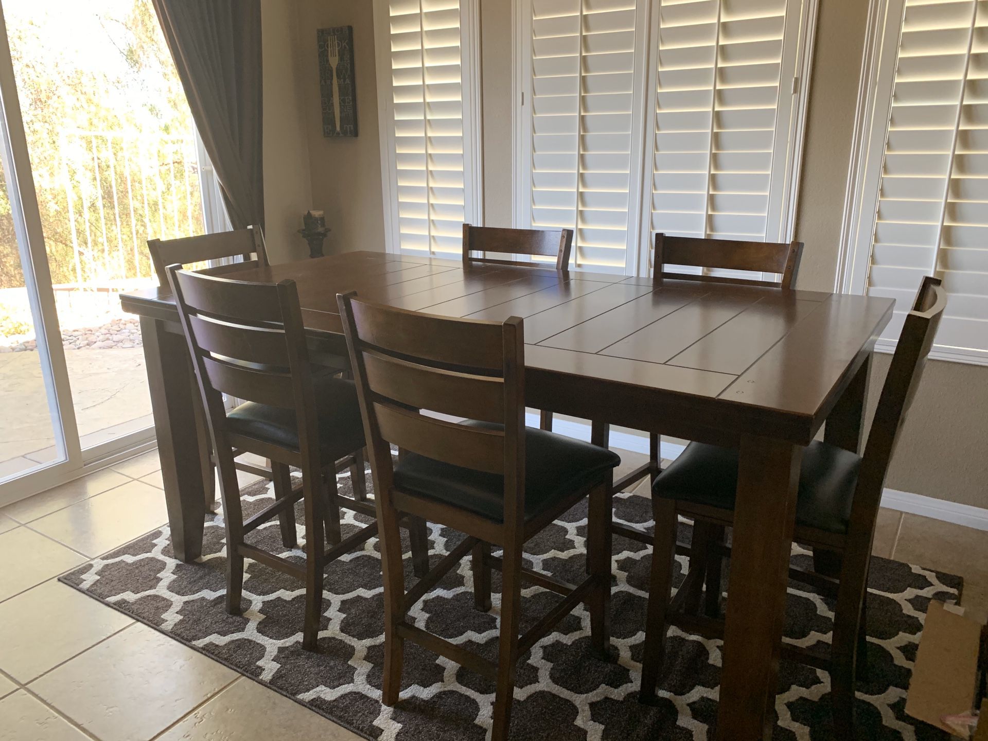 Table and Rug for sale