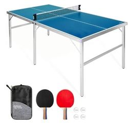 Minium Sized Ping Pong Table For Outdoor / Indoor  Or Beer Pong
