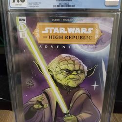 Star Wars The High Republic Adventures 1 cgc 9.8