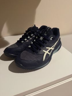 ASICS solution speed FF 4 OC size 9 midnight/ivory *practically new*