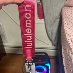 Lulu Lemon Keychain 