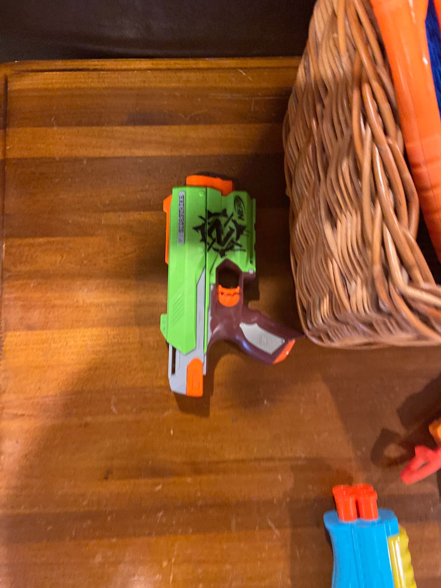 Old nerf guns work ok a little janky