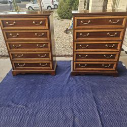 Elegant his and hers Huntley by Thomasville dressers