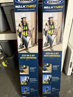 Werner Walk-Thru X300010 - Extension Ladder Walk Thru - Safety Rail