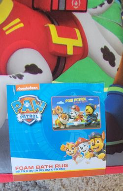 Paw Patrol Foam Bath Rug