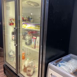 Glass Door Fridge
