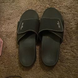 Ergofoot Black Slides