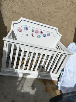 Solid Wood Baby Crib