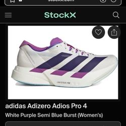 New) Adizero Pro4 Woman Size 6.5