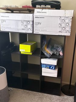 Black book shelf