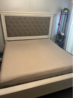 King Bed frame/ Bedroom set