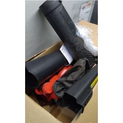 Leaf Vacuum and Mulcher,  