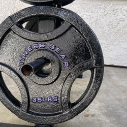 2 35lbs Plates