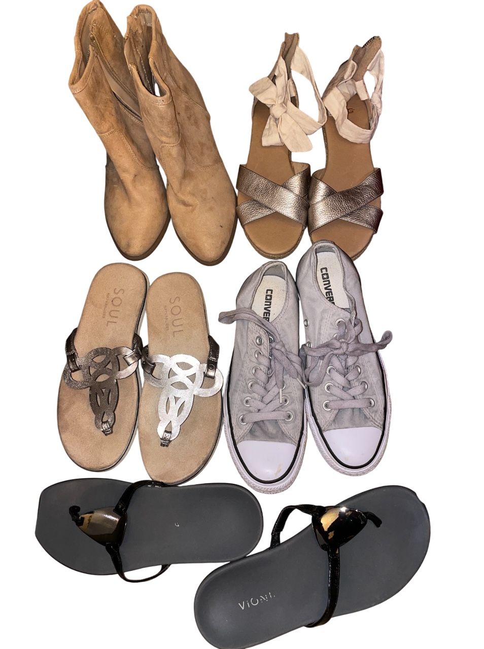 Womens Shoes Lot 6 Pairs Barely Used