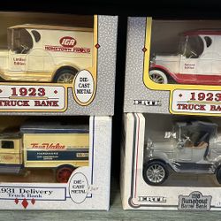 ERTL Diecast Truck Banks