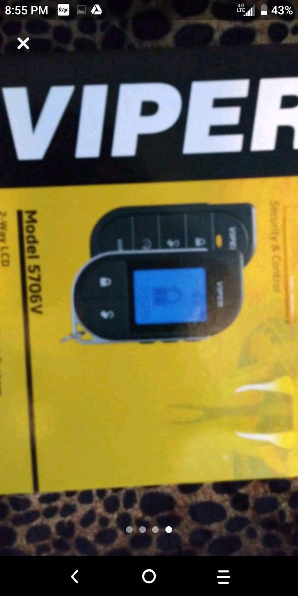 Brand new viper car alarm for Sale in Victorville, CA - OfferUp