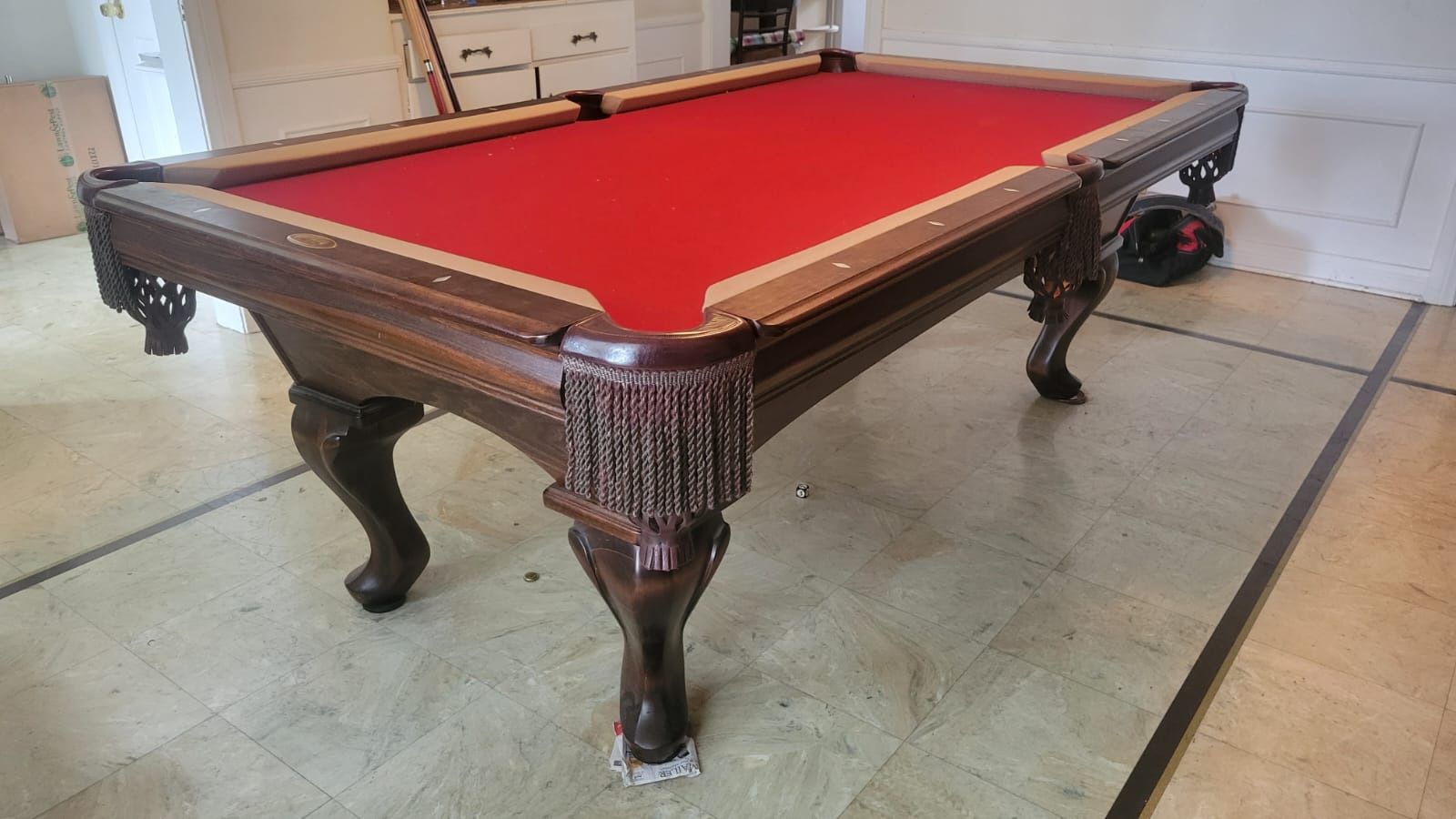 Pool Table 7ft ( Free Delivery & Set Up & Color Felt Of Your Choice )