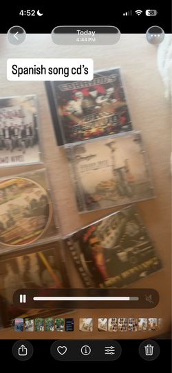 Spanish cd’s each 2$ 3 for 5$