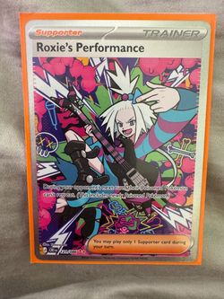 Pokémon Roxie's Performance Trainer Card 121/086