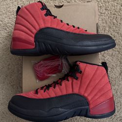 Size 10 (Brand new with box) - Air Jordan 12 retro reverse flu game 
