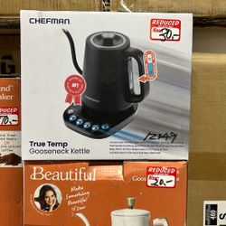 Chefman True Temp Gooseneck Kettle 