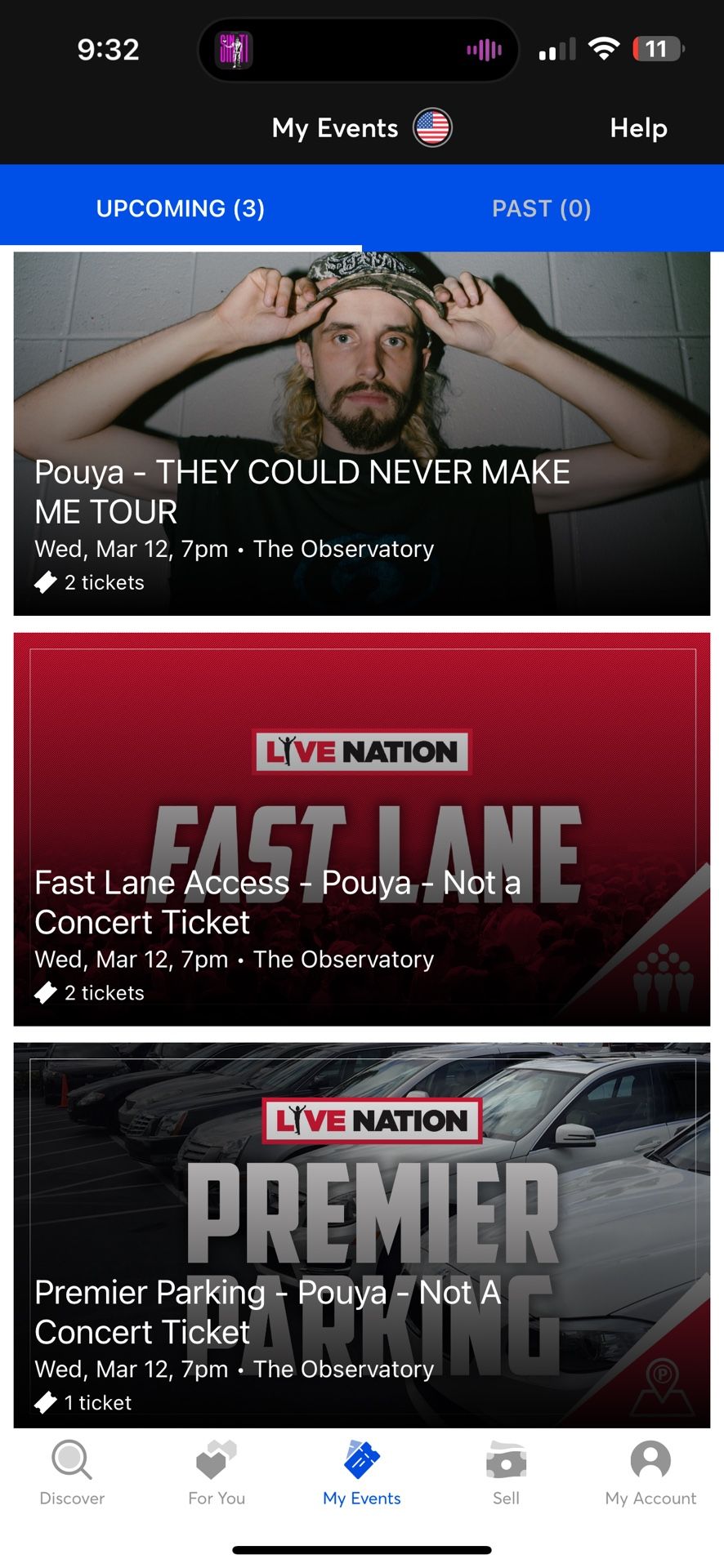 Pouya Concert Tickets