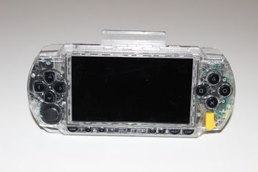 Custom PSP 1000 Clear & Black Buttons