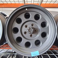 Used 17" 5x114.3 black wheels