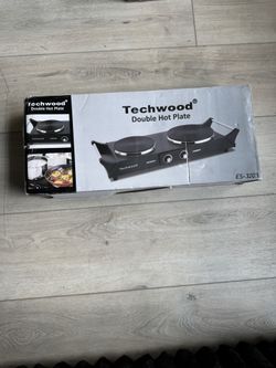 Brand New Techwood Double Hot Plate 