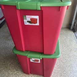 2 Storage Containers 