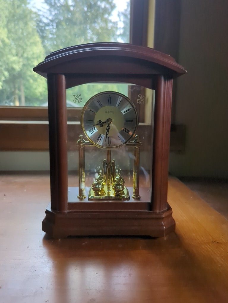 Bulova Nordale Mantel Clock