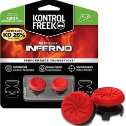 Xbox X S One Kontrol Freek Inferno Red Black