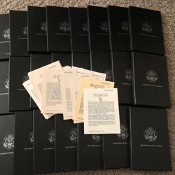 Carson City Morgan Silver Dollar Boxes & Certificates GSA No CC Coins