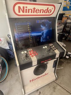 Custom built arcade machine