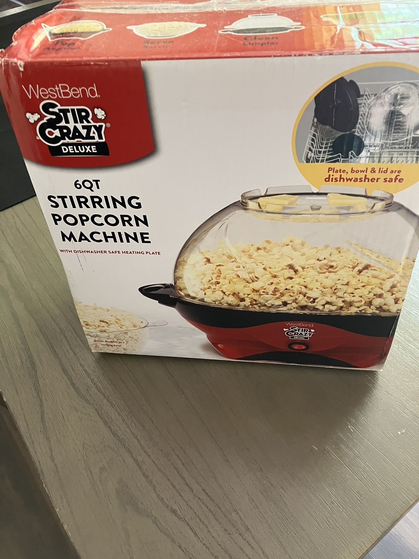 West Bend Stir Crazy Popcorn Popper