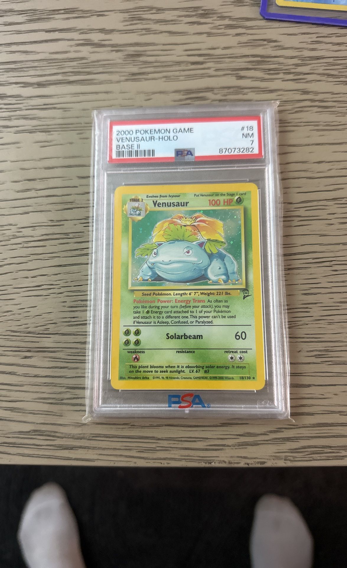 Pokemon PAS 7 Venusaur Holo
