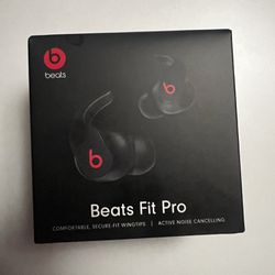 BEATS FIT PRO, Black - FACTORY SEALED, Brand New