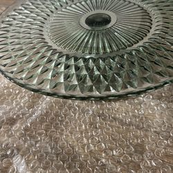Glass Cake Stand 10 Inches 