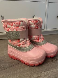 Cute Girl Snow Boots